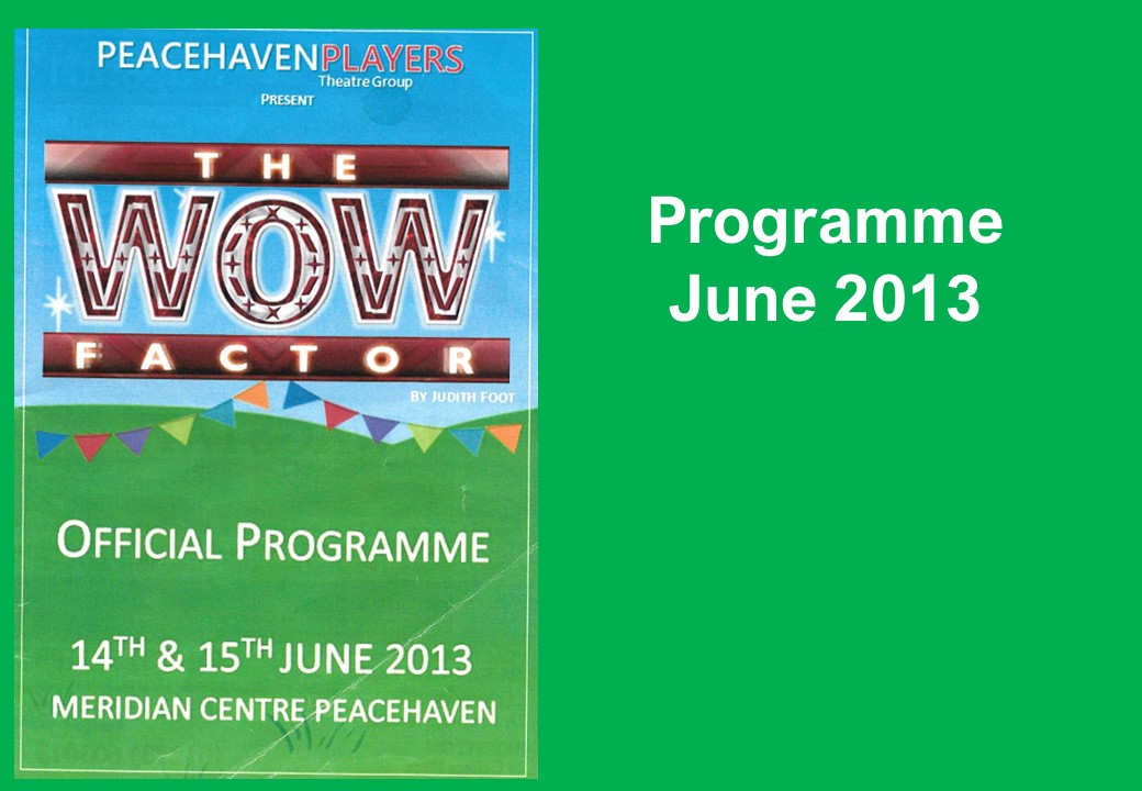 The Wow Factor! Programme